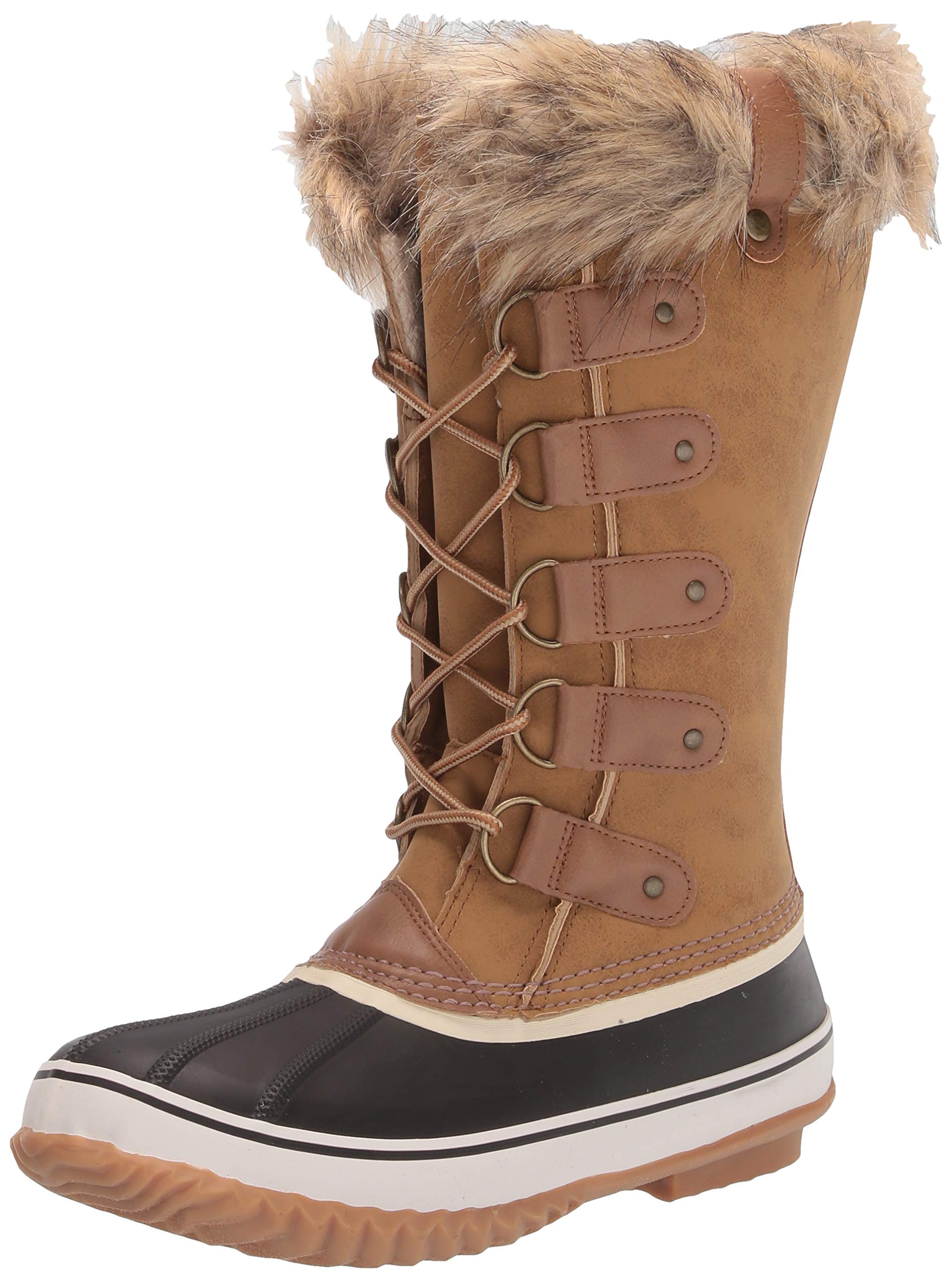 Juno faux shearling trim clearance boot