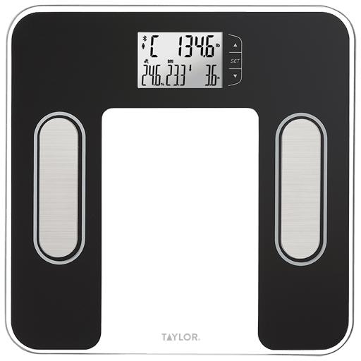 Taylor Bluetooth Body Composition Scale with Precision Hub App