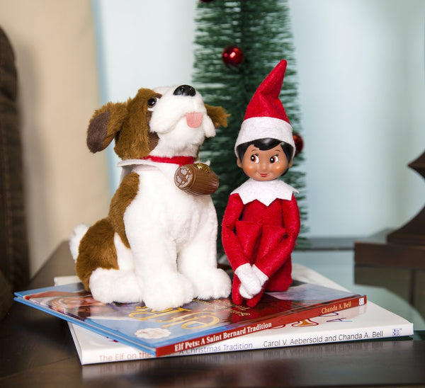 The Elf on the Shelf Pets: A Saint Bernard Tradition