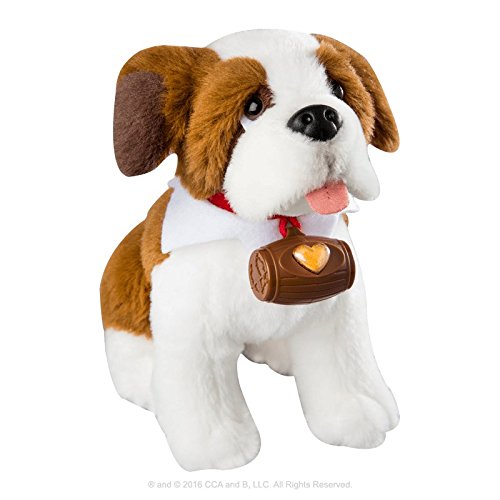 Elf on The Shelf Pet Pack - Reindeer and Saint Bernard Elf Pets - Direct from North Pole in Official Santa Gift Box