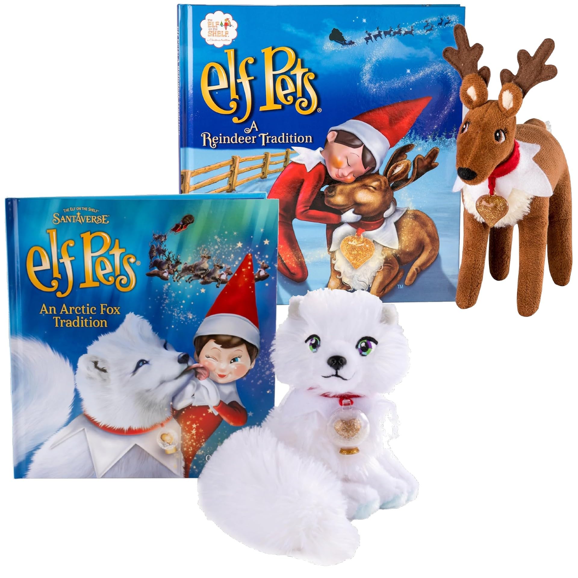 The Elf on the Shelf Elf Pets: Reindeer & Artic Fox Plush Gift Set