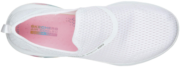 Skechers Women's Go Walk Air  Sneaker (White, 10)