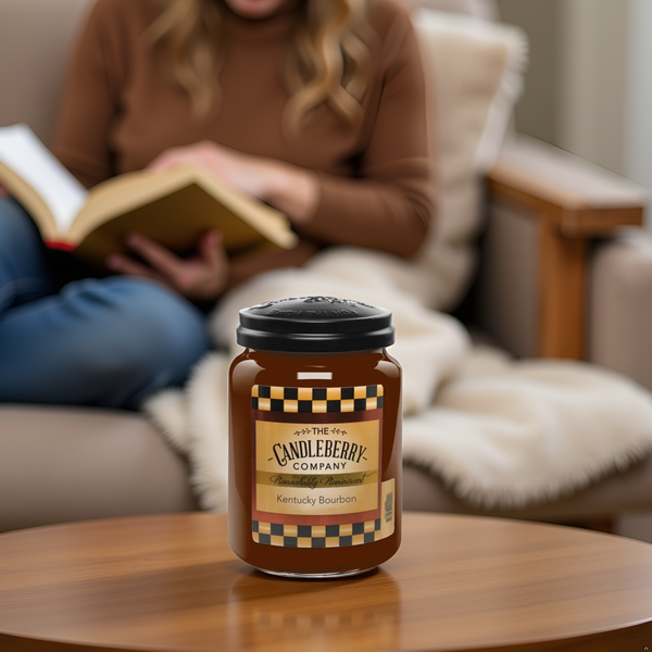 Candleberry Candles | Strong Fragrances for Home | Hand Poured in The USA | Highly Scented | 135 Hour Burn Time | Large Jar