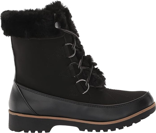 JBU Colorado Women's Winter Boot - Ladies Faux Fir Snow Boots