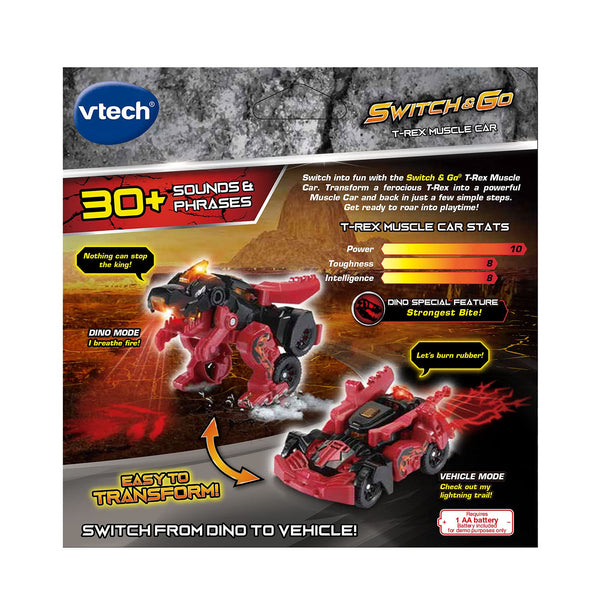 VTech Switch and Go T-Rex Muscle Car