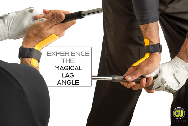 Golf Swing Training Aids - Golf Swing Lag Trainer and Golf Flat Wrist Trainer for Chipping, Slice and Full Swing