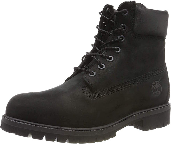 Timberland Men's 6-Inch Premium Waterproof Boot - Black Nubuck