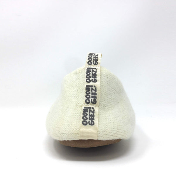Oooh Geez Women's Wine Time Cozy Slippers, Warm Comfy House Slippers, Fuzzy Indoor Slipper