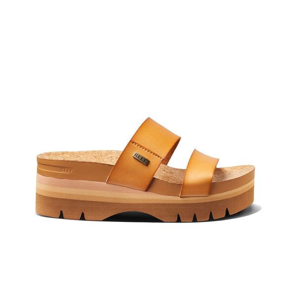 REEF Womens Sandals, Cushion Vista Higher, Natural