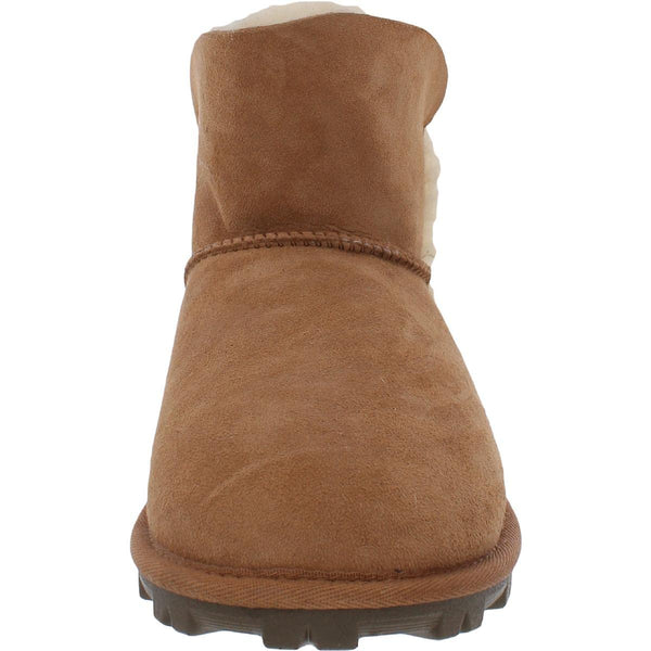 Kirkland Signature Genuine Australia Sheepskin Snow Winter Boots for Women, Classic Ladies Shearling Short Boot