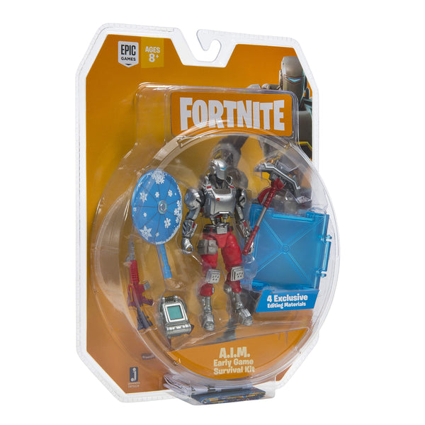 Fortnite Early Game Survival Kit Figure Pack, A.I.M.