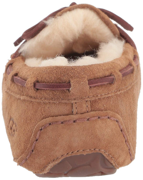 UGG Women's Dakota Moccasin, CHESTNUT, 7 B US