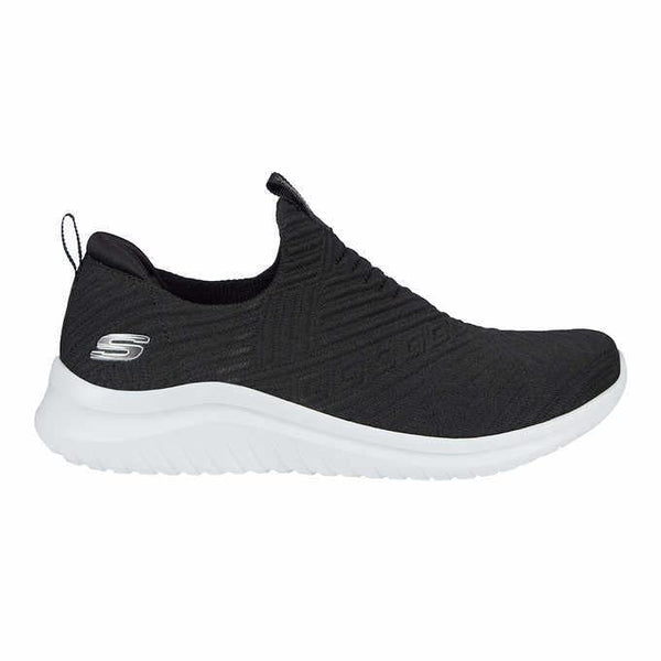 Skechers Women's Ultra Flex Shoe with Air Cooled Memory Foam Insole - No Laced Patterned Slip on Walking Shoe