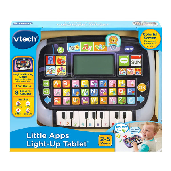 VTech Little Apps Light-Up Tablet, Black