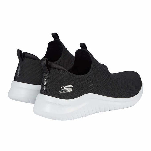 Skechers Women's Ultra Flex Shoe with Air Cooled Memory Foam Insole - No Laced Patterned Slip on Walking Shoe