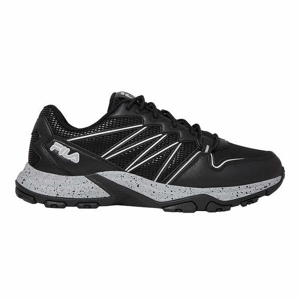 Fila Men's Quadrix Trail Running Sneaker EVA Comfort Footbed Shoe