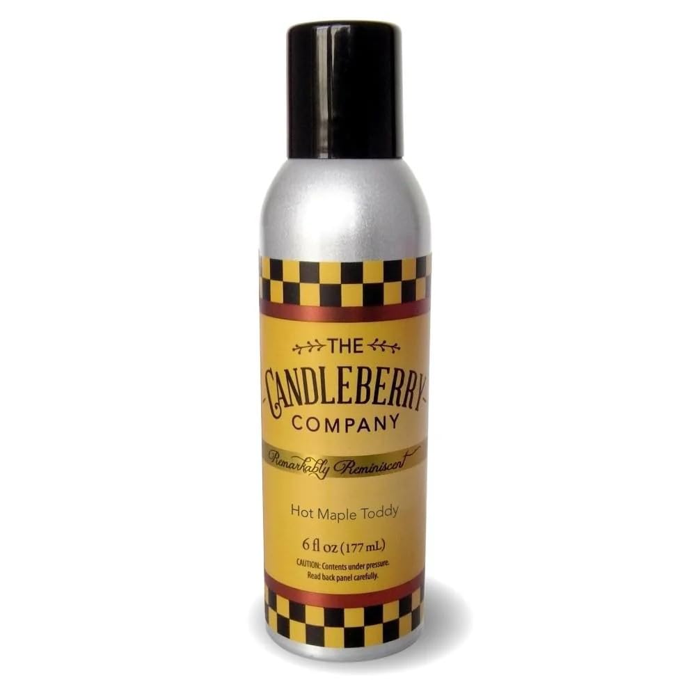 Candleberry Candles | Strong Fragrances for Home | Hot Maple Toddy Room Spray