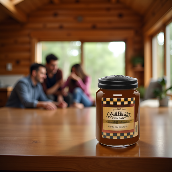 Candleberry Candles | Strong Fragrances for Home | Hand Poured in The USA | Highly Scented | 135 Hour Burn Time | Large Jar