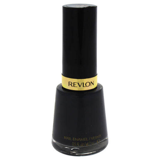 Revlon Nail Polish, Glossy Shine Finish, in Black/Grey, 390 Iconic, 0.5 oz