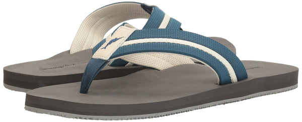 Tommy Bahama Men's Taheeti Flip-Flop Snadal - Black or Blue