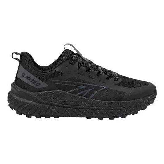 HI-TEC Trail Running Shoes, Black/Asphalt