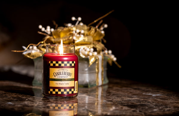 Candleberry Candles | Strong Fragrances for Home | Hand Poured in The USA | Highly Scented | 135 Hour Burn Time | Large Jar 26 oz