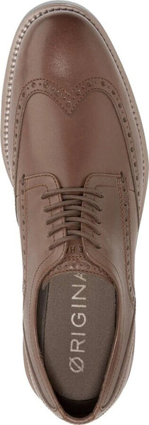 Cole Haan Men's Original Grand Shortwing Leather Dress Oxford Shoe - Truffle / Irish Coffee