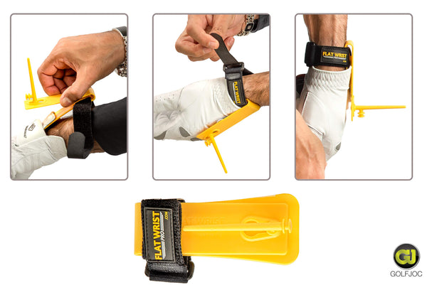 Golf Swing Training Aids - Golf Swing Lag Trainer and Golf Flat Wrist Trainer for Chipping, Slice and Full Swing