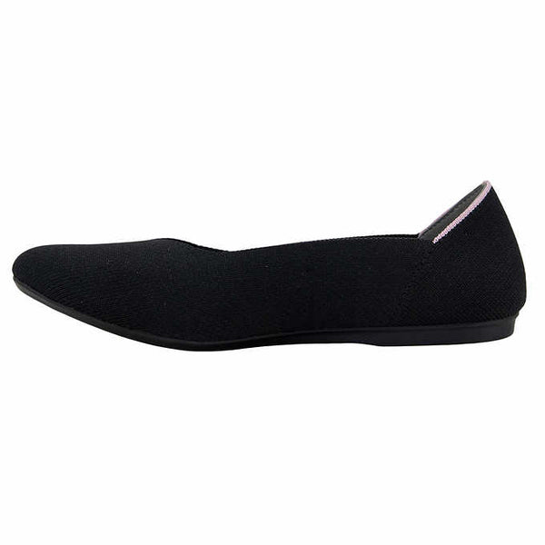 Jsport Women's Ballet Flats Round Toe Walking Flats Slip On Shoes Soft Lightweight