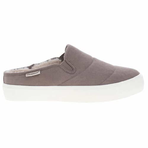 Staheekum Women's Camp Mule Plush Fluffy Slip On Ladies Shoe