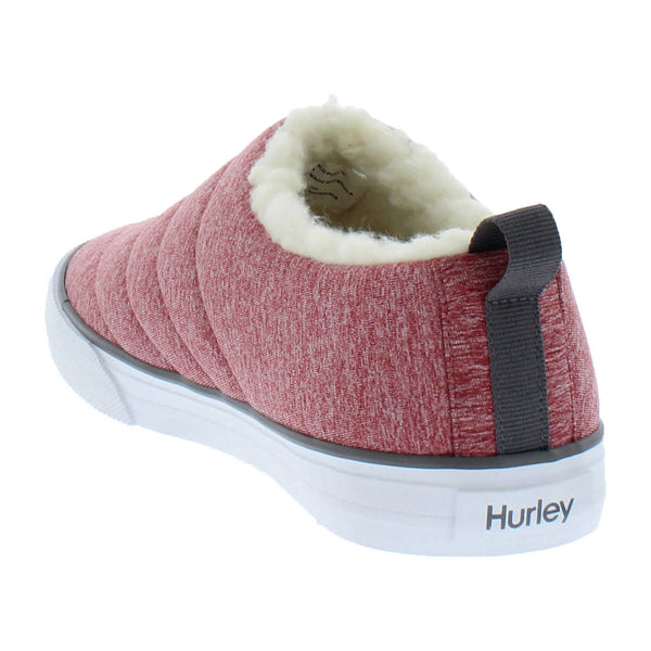 Hurley Ladies' Puff Clog Shoe Cozy Camp Mule Slip On Sneaker Ladies Shoe