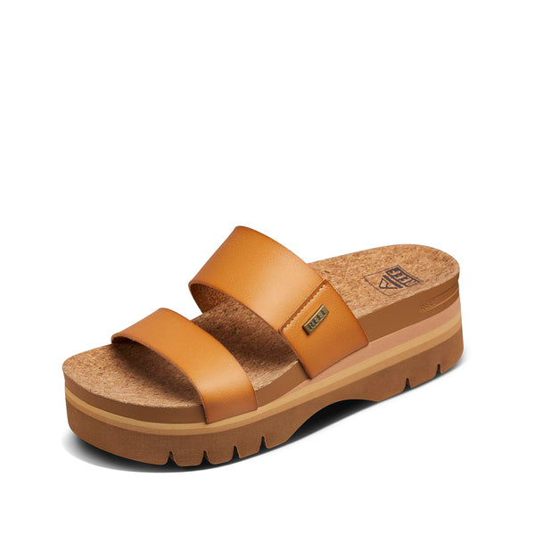 REEF Womens Sandals, Cushion Vista Higher, Natural