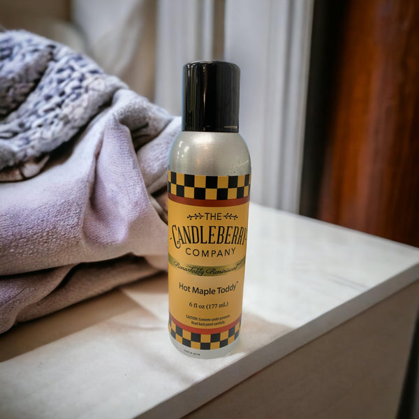 Candleberry Candles | Strong Fragrances for Home | Hot Maple Toddy Room Spray