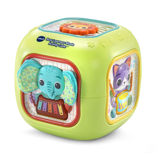 VTech Baby Busy Learners Music Activity Cube, Green