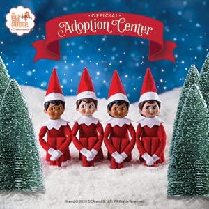 The The Elf on the Shelf UNA Tradicin Navidea Spanish Language Book & Blue-Eyed Boy Scout Elf