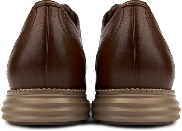 Cole Haan Men's Original Grand Shortwing Leather Dress Oxford Shoe - Truffle / Irish Coffee