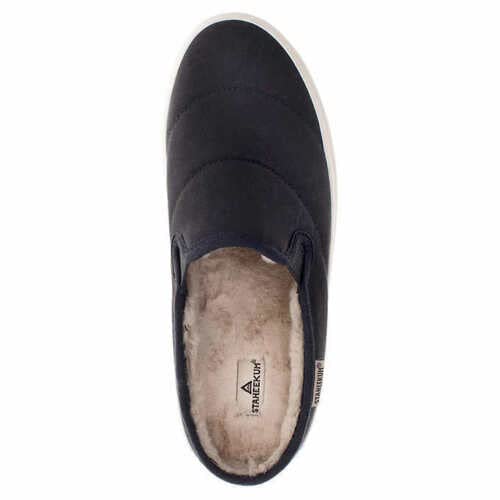 Staheekum Women's Camp Mule Plush Fluffy Slip On Ladies Shoe