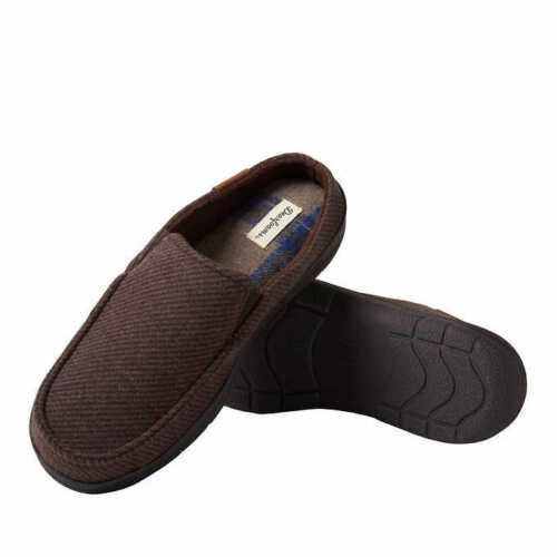 Dearfoams Mens Slipper Clogs Silhouette 1624846