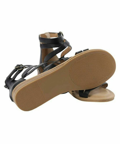 Kensie Women's Gladiator Strap Sandal Flat Fisherman Open Toe Cross Strappy Sandals