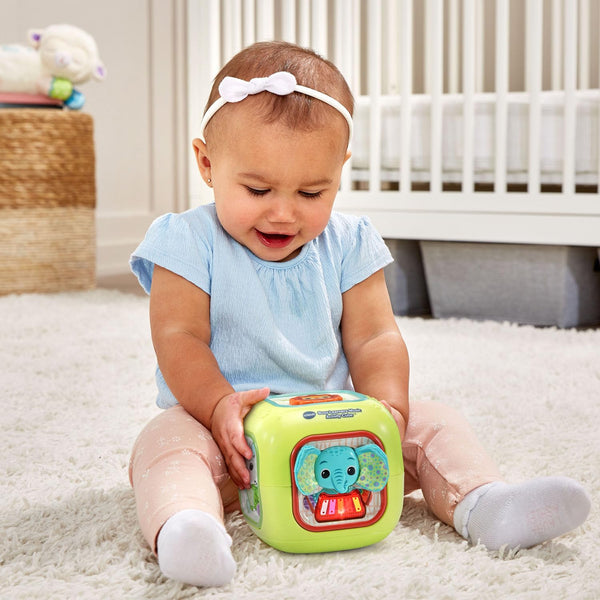 VTech Baby Busy Learners Music Activity Cube, Green