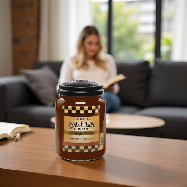 Candleberry Candles | Strong Fragrances for Home | Hand Poured in The USA | Highly Scented | 135 Hour Burn Time | Large Jar