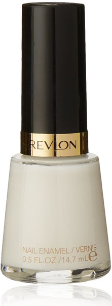 Revlon Nail Enamel, Chip Resistant Nail Polish, Glossy Shine Finish, in White, 008 Ethereal, 0.5 oz