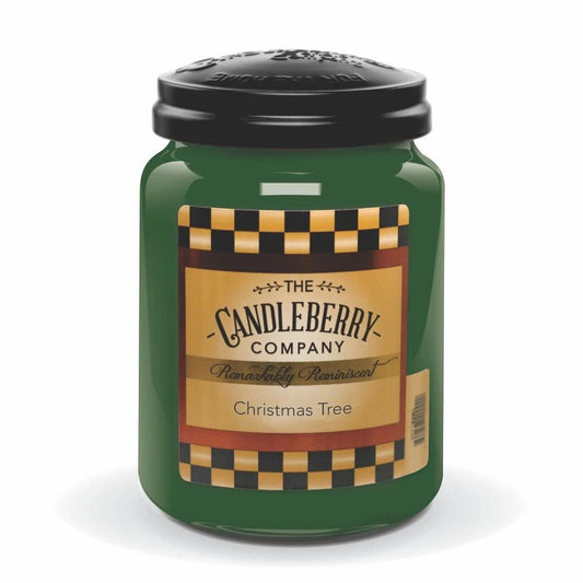 Candleberry Candles | Christmas Tree Candle | Best Candles on The Market | Hand Poured in The USA | Highly Scented & Long Lasting | Large Jar