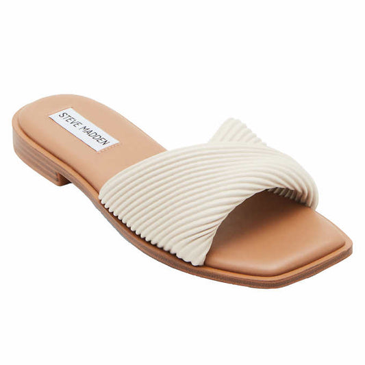 Steve Madden Women's Limitt Leather Slide Sandal