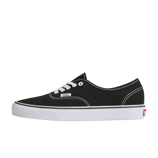 Vans Authentic Unisex Skate Shoe, Black 7.5 Mens, 9 Womens