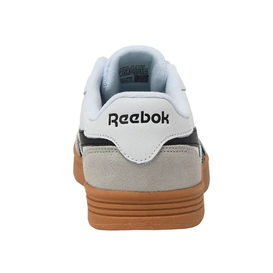 Reebok Womens White Low-Top Sneakers Classic Lightweight Lace-Up