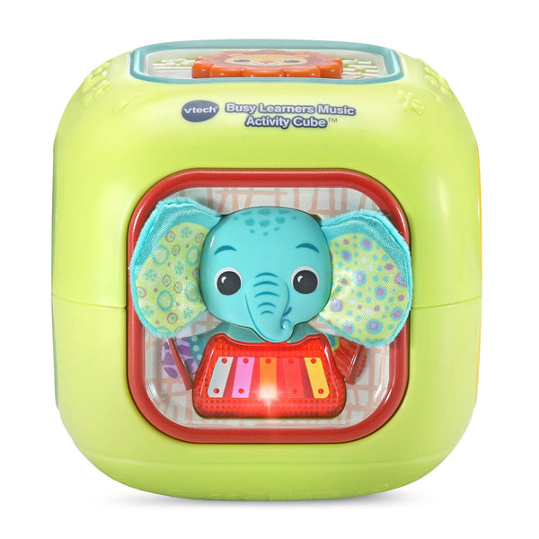 VTech Baby Busy Learners Music Activity Cube, Green