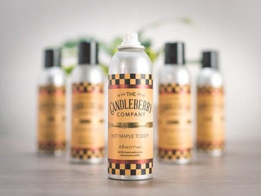 Candleberry Candles | Strong Fragrances for Home | Hot Maple Toddy Room Spray