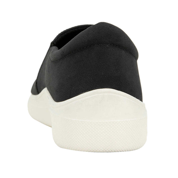 Kensie Soren Black Women's Fashion Low Top Sneaker - Ladies Casual Shoe