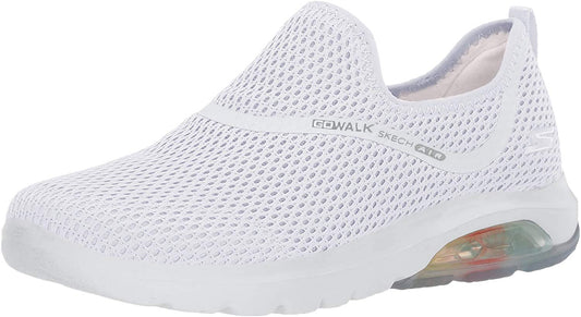 Skechers Women's Go Walk Air  Sneaker (White, 10)